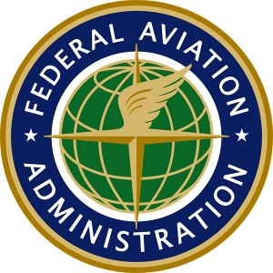 Custom graphic inspired by the Federal Aviation Administration emblem, used for the FAA medical exam section on Dr. Calle’s website.