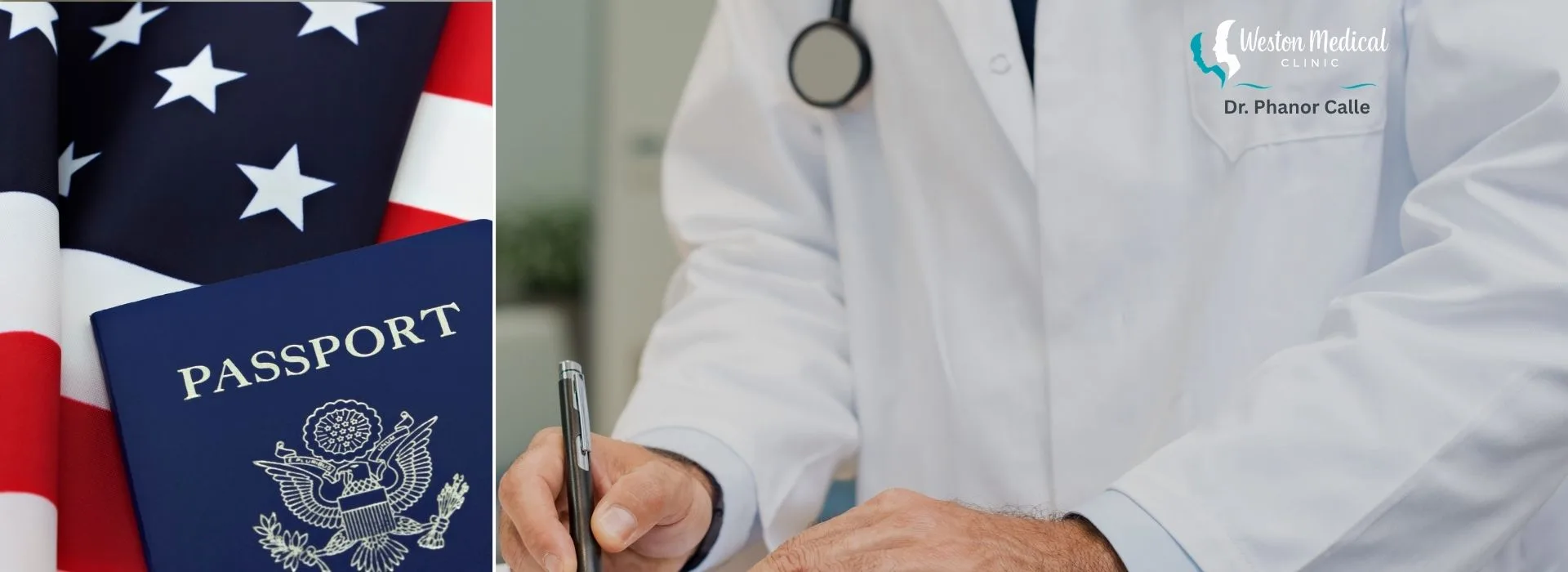 USCIS immigration medical exam in Weston, FL with a Civil Surgeon completing Form I-693